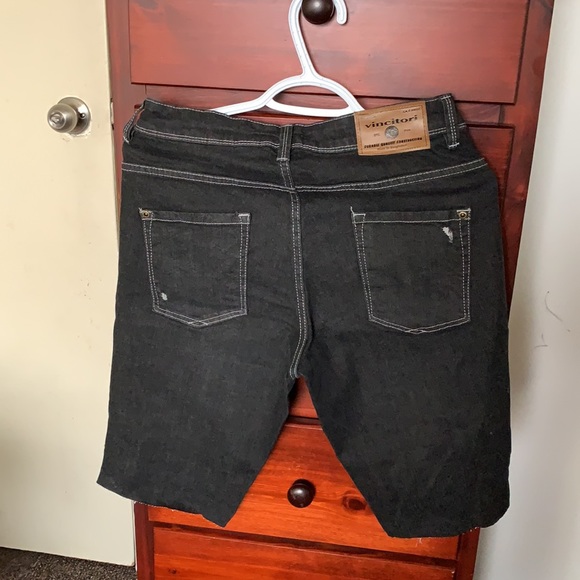 Home made distressed denim shorts - Picture 2 of 2